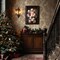 Funny Bathroom Wall Art Diamond Painting Kit for Adults – 5D Christmas Santa DIY Full Round Drill Diamond Dots Gem Painting for Beginners, 12x16 Inch